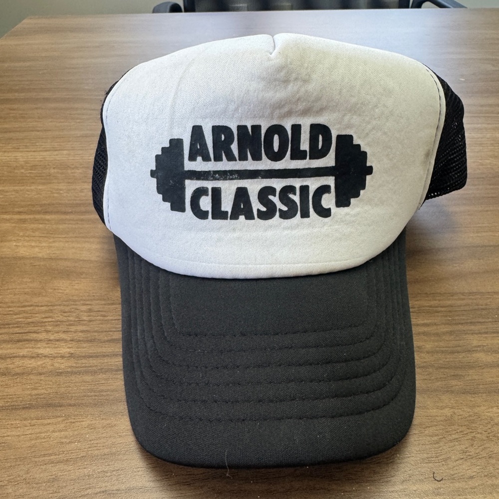 HOMAGE Arnold Classic Black and White Cap